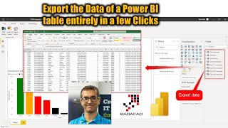 Export the Data of a Power BI table entirely in a few Clicks