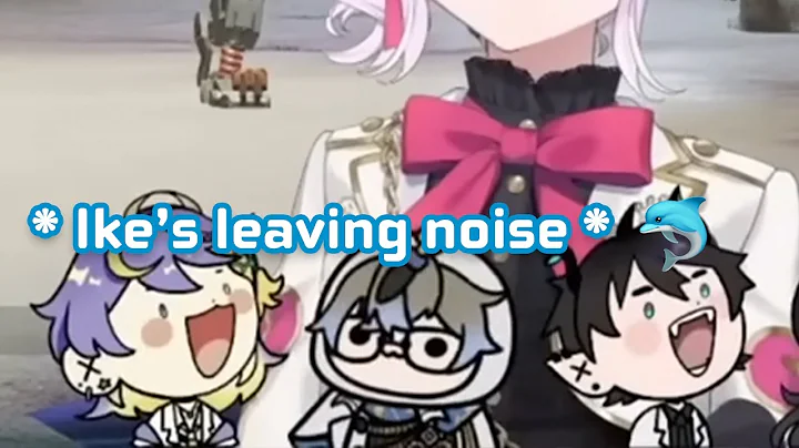 Ike's cute noises when he leaves VC [ Ike Eveland ]