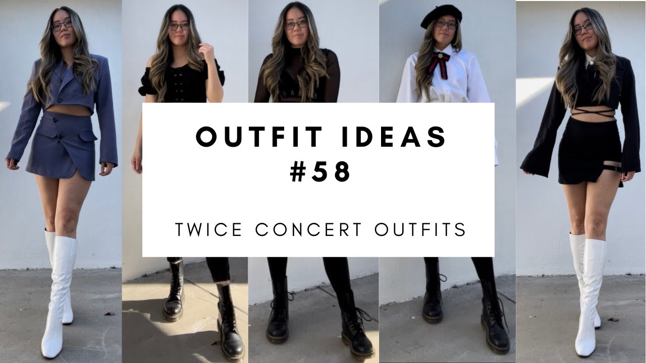 Hobicore Outfits : WHAT TO WEAR TO A TWICE KPOP CONCERT OUTFIT IDEAS LOOK BOOK | OOTD #58