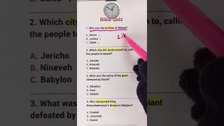 Bible Quiz Challenge ✝️ Test Your Faith &amp; Bible Knowledge 🔥