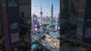 China की वो City जहाँ Building के बीच से गुजरती है Train😳 #zhoushan #railtunnel #facts #shorts