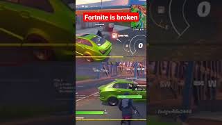 Fortnite is broken (no cap🧢)😉🎮 #fornite #glitch #gamer