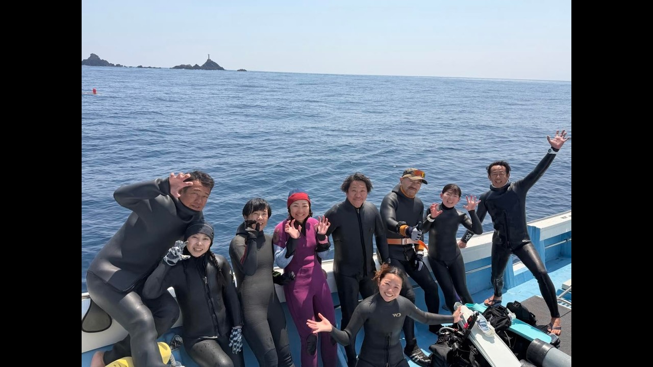 Wonder Sea Explorer x 海春丸 x Diving Team潮＠トカラ - YouTube