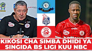 Kikosi Cha Simba Leo Dhidi Ya Singida Black Stars Ligi Kuu NBC 2026/2027