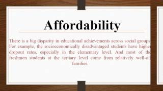 Program Rationale