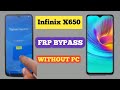 infinix X650 Android 8.0 frp bypass without PC || infinix Hot 8 Lite Google Account forgot