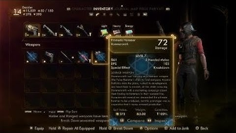 THE OUTER WORLDS - PRISMATIC HAMMER Groundbreaker Science Weapon Location