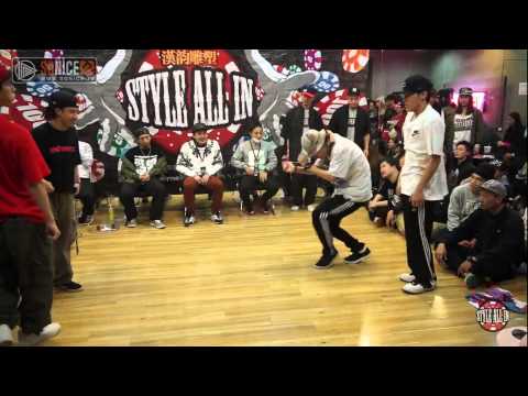 叶音、金骏VS毛毛虫｜Hiphop8进4｜Style All In
