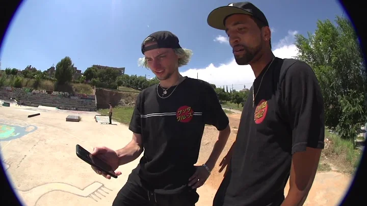 Tom Asta skates Barcelona DIY with the crew