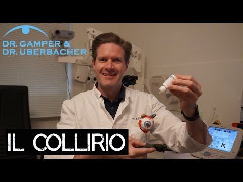 Video: Come usare il collirio (con immagini)