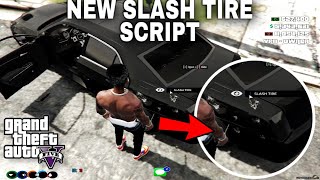 New Way To Slash Tires Script In GTA 5 RP (FiveM) | Rolls Royce Cullinan + Explosions In GTA 5