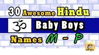 30 Hindu Baby Boy Names Start From 'M' to 'P' 2018, Hindu Baby Names 2018