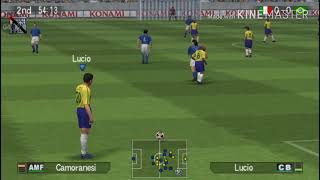 Brasil X Itália Winning Eleven 9 no Android