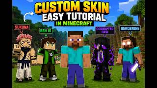 Minecraft Custom Skin Easy Tutorial screenshot 1