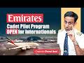Emirates Cadet Pilot Program open for Internationals