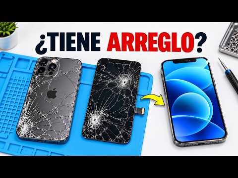 iPhone 12 Pro Max DESTROZADO 😱 Cambio de pantalla, cristal trasero y lente