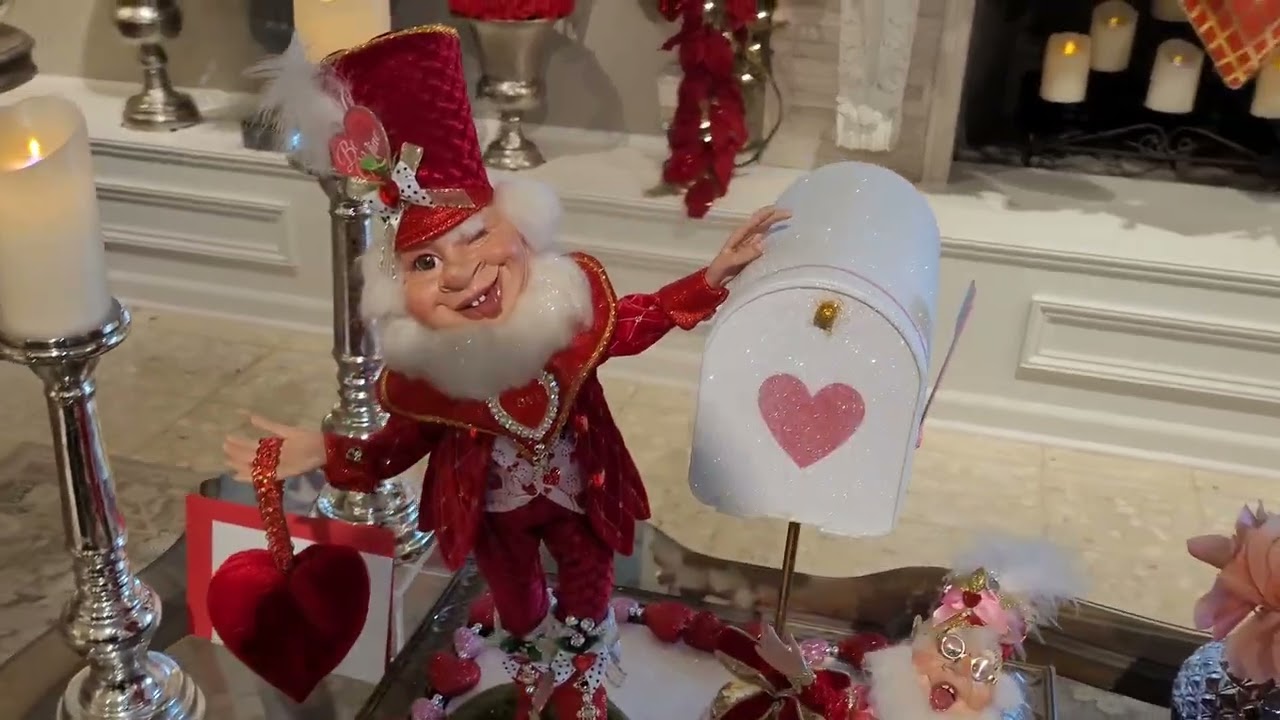 my mark roberts Valentine's home tour 2024..