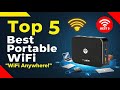 Top 5 Best Portable WiFi Routers in 2026 | Fast &amp; Secure Travel Internet