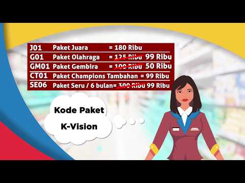 Cara Isi Ulang Saldo Voucher K-Vision TV Murah Melalui HP lebih Murah Dari Konter Dan Bank. 