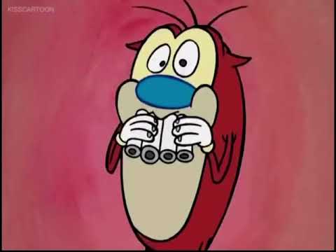 Ren and Stimpy Adult Party Cartoon-Flute Dance(Clip)
