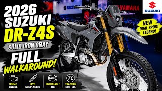 2026 Suzuki DR-Z4S Solid Iron Gray | Full Walkaround & First Look