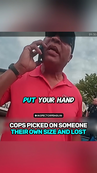 Cops Picked On Someone Their Own Size And Lost 🤯