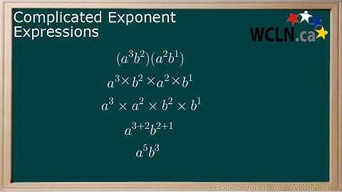 WCLN - Math - Complicated Exponent Expressions