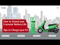 How to Extend Your E-Scooter Battery Life - Tips to Charge EV