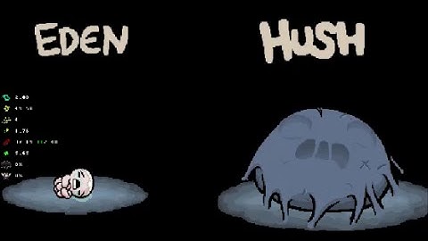 The Binding of Isaac:Afterbirth|Hush Speed Kill in 0:43 Seconds Glitchless