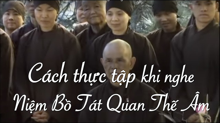 Niệm Quán thế Âm Bồ Tát Làng Mai