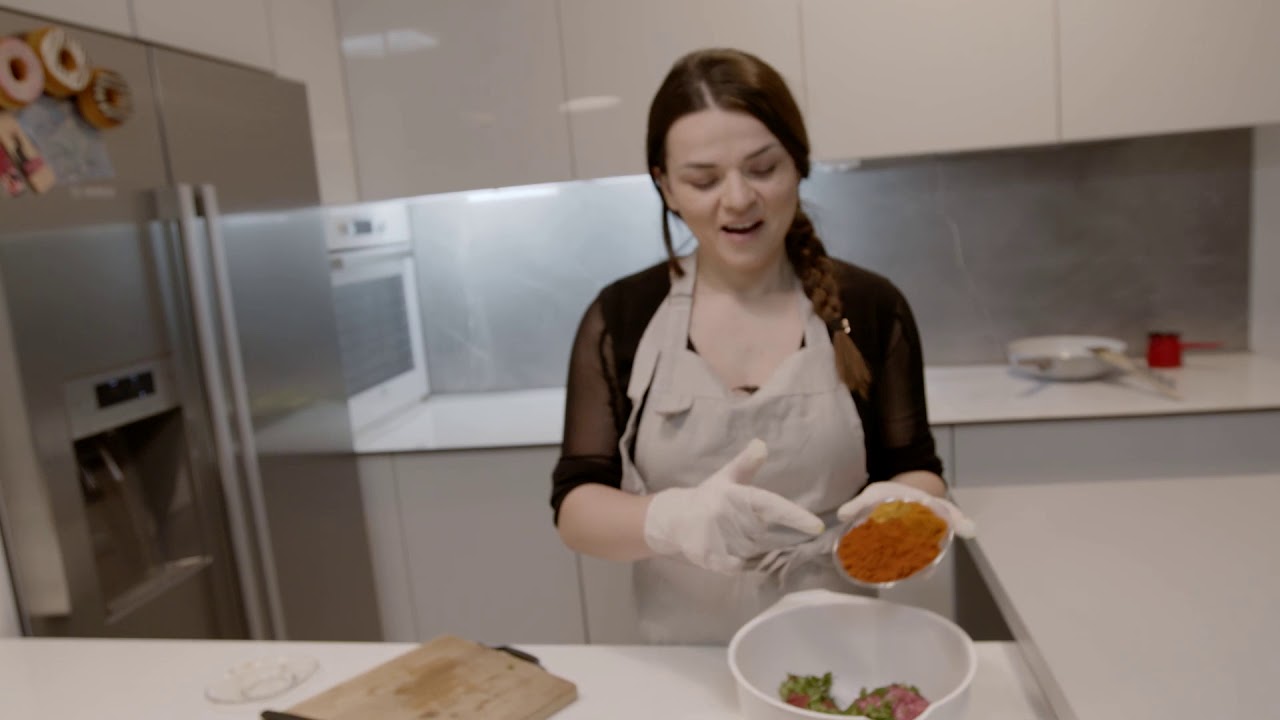 Making Sarma - A traditional dish