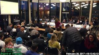 2017 02 28 WCC Board of Trustees meeting