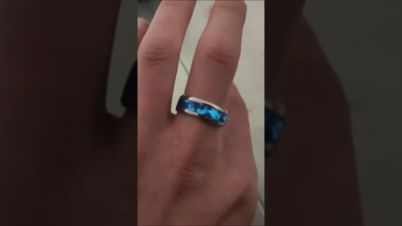 Blue Glow Ring 