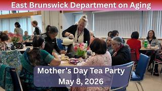 Mother's Day Tea at the Senior Center
