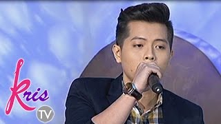 Kris TV: Jason sings classic hit "I Love You Goodbye"