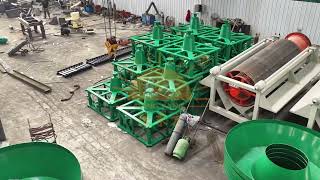 Wet Pan Mill: superior gold ore grinding & recovery.#goldmining #gold #miningmachine