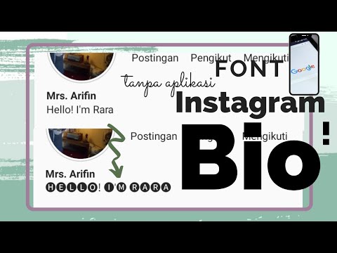 Membuat font Instagram tanpa aplikasi || tutorial - YouTube