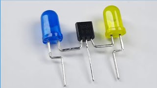 NEW 3 LED CHASER CIRCUIT USING TRANSISTER 2N3904,BC547,IC CD4060