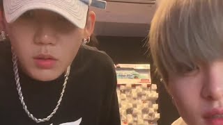 073023 Treasure Hyunsuk and Jihoon weverse live [sukhoon hoonsuk]