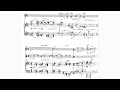 Toru Takemitsu - Distance de Fée for Violin and Piano (1951) [Score-Video]