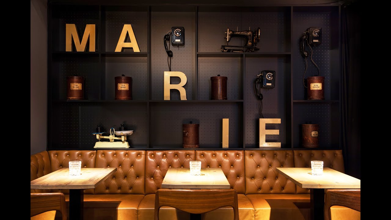 A quick overview of the bar at Ruby Marie Hotel & Bar Vienna