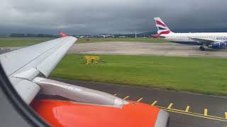 easyJet Airbus A320-200 G-EZTL | Glasgow (GLA) - Birmingham (BHX) U2511 | 7/8/22