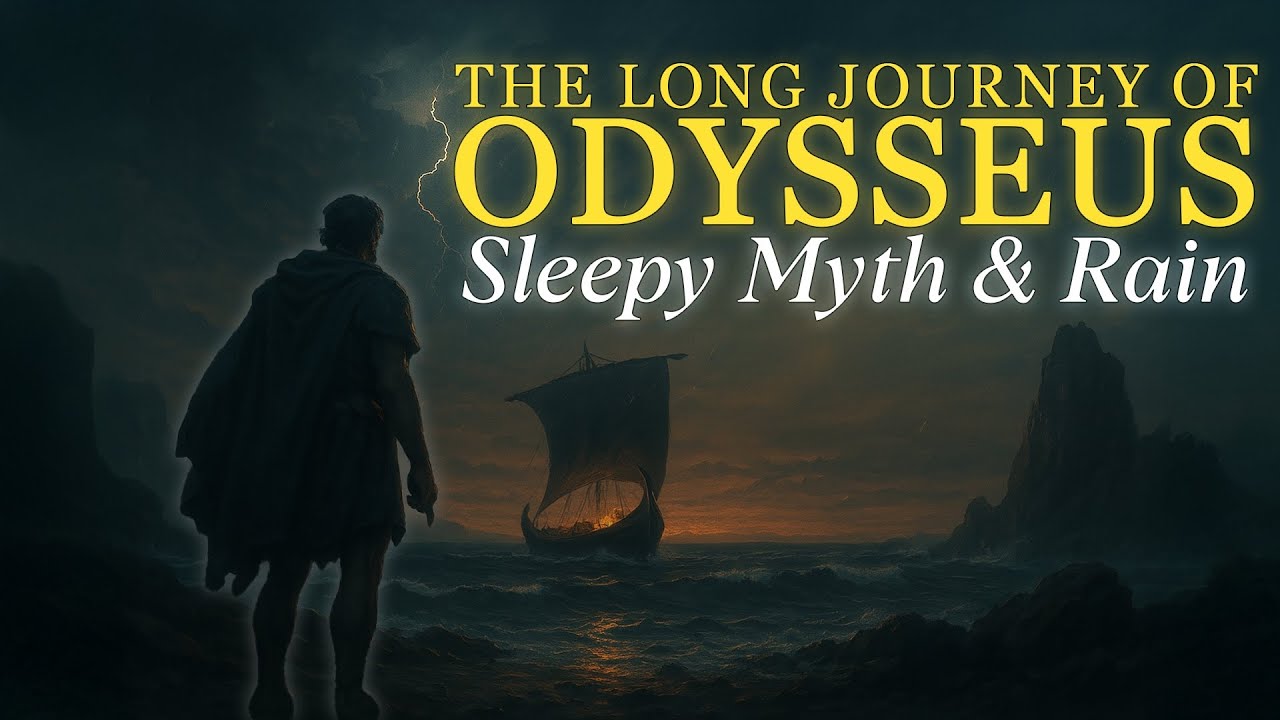 Greek Myth for Sleep | Odysseus and the Long Journey Home | Bedtime Sleep Story