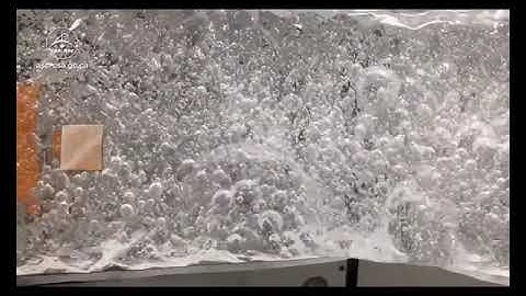 Bagged Water in Space Has Weird Bubbling Behavior