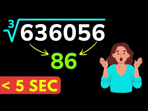 Find Cube Root of Big Numbers in Seconds (No Calculator Needed)