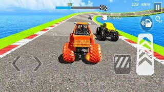 Extreme Monster Truck Stunts on Impossible Mega Ramp Tracks! screenshot 1