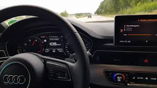 Audi A4 B9 50 Tdi Quattro 2019 On The Autobahn - 286 Psbhp