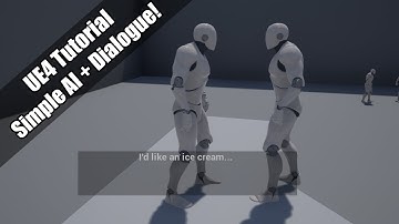 UE4 - Tutorial - Roaming AI and Basic Dialogue!