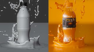 Splash Liquid – Realistic Fluid Simulation in Blender