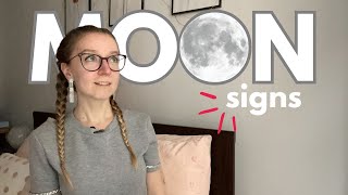 What you need to be happy: Moon in the signs.